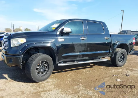 2014 Toyota Tundra Platinum 5.7L V8 from USA, damaged, VIN 5TFAW5F1XEX326421